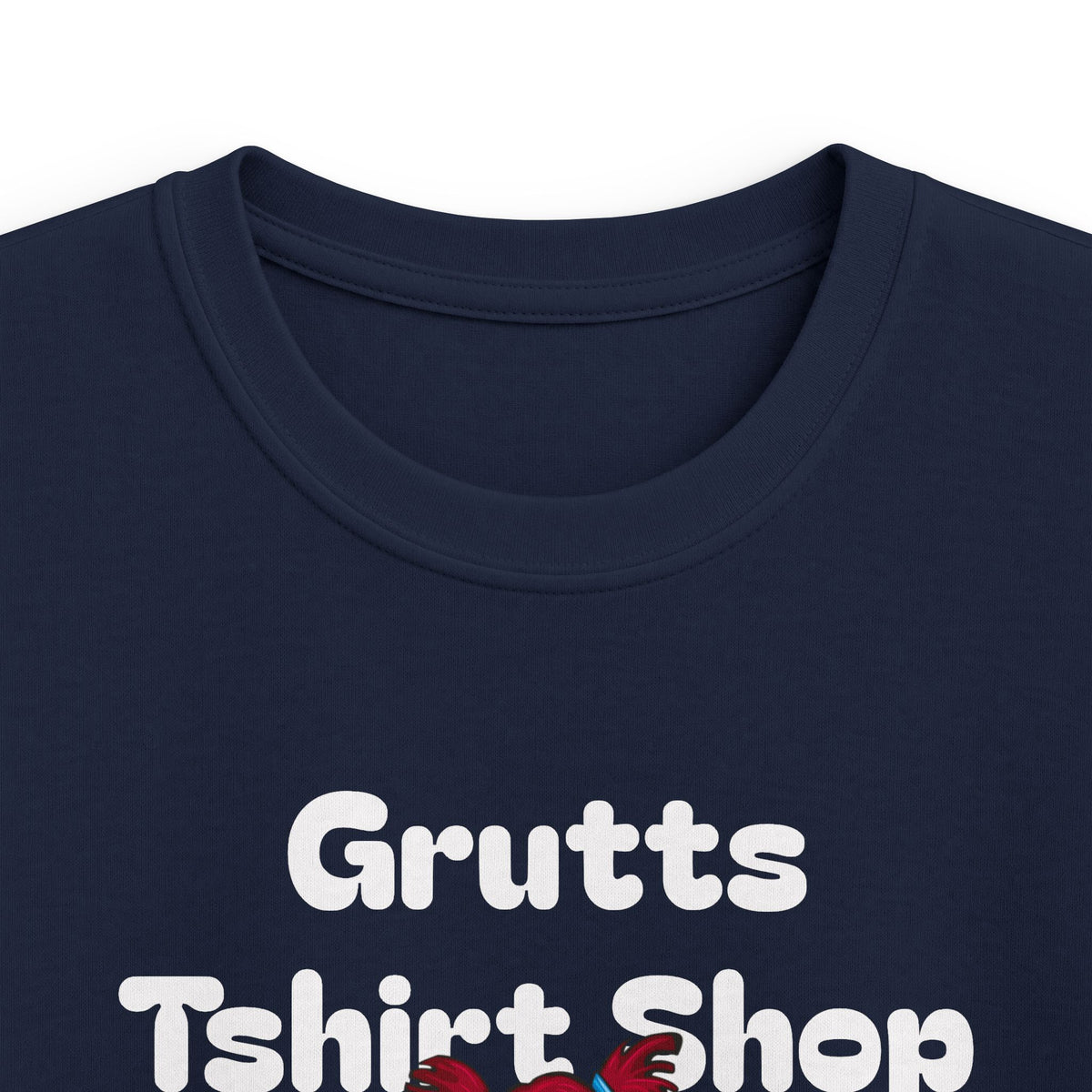 Kids Bookworm T-Shirt – Cute Reading Stack Graphic Tee ("Grutts Tshirt Shop")