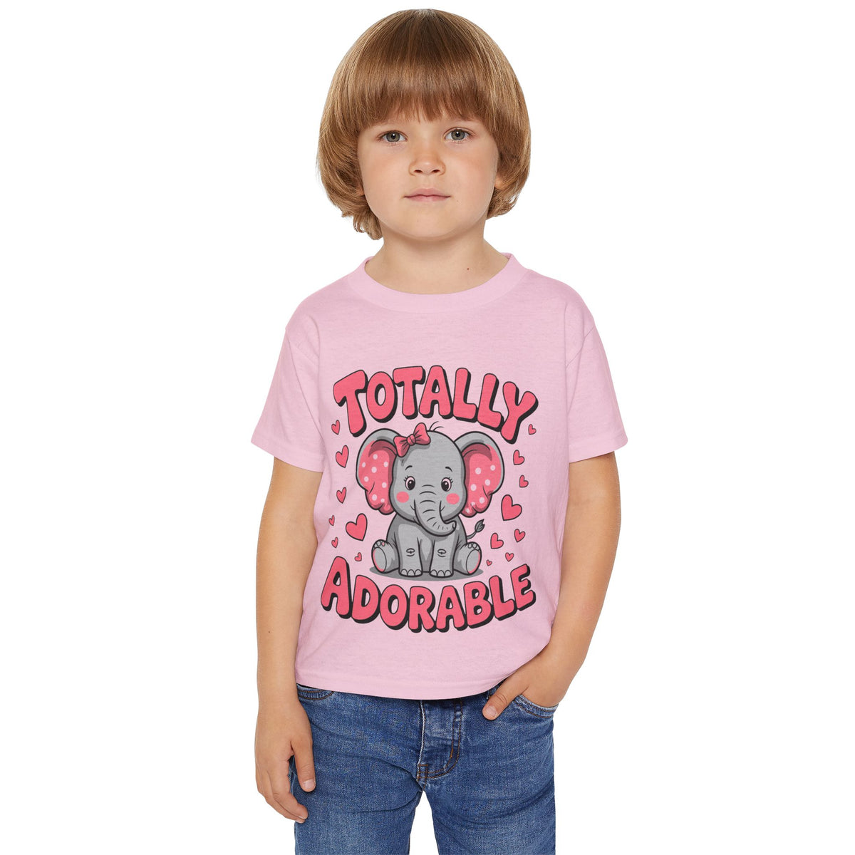 Totally Adorable Elephant Toddler T-Shirt
