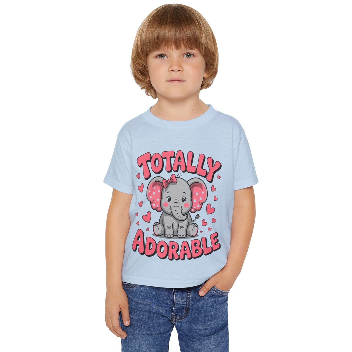Totally Adorable Elephant Toddler T-Shirt