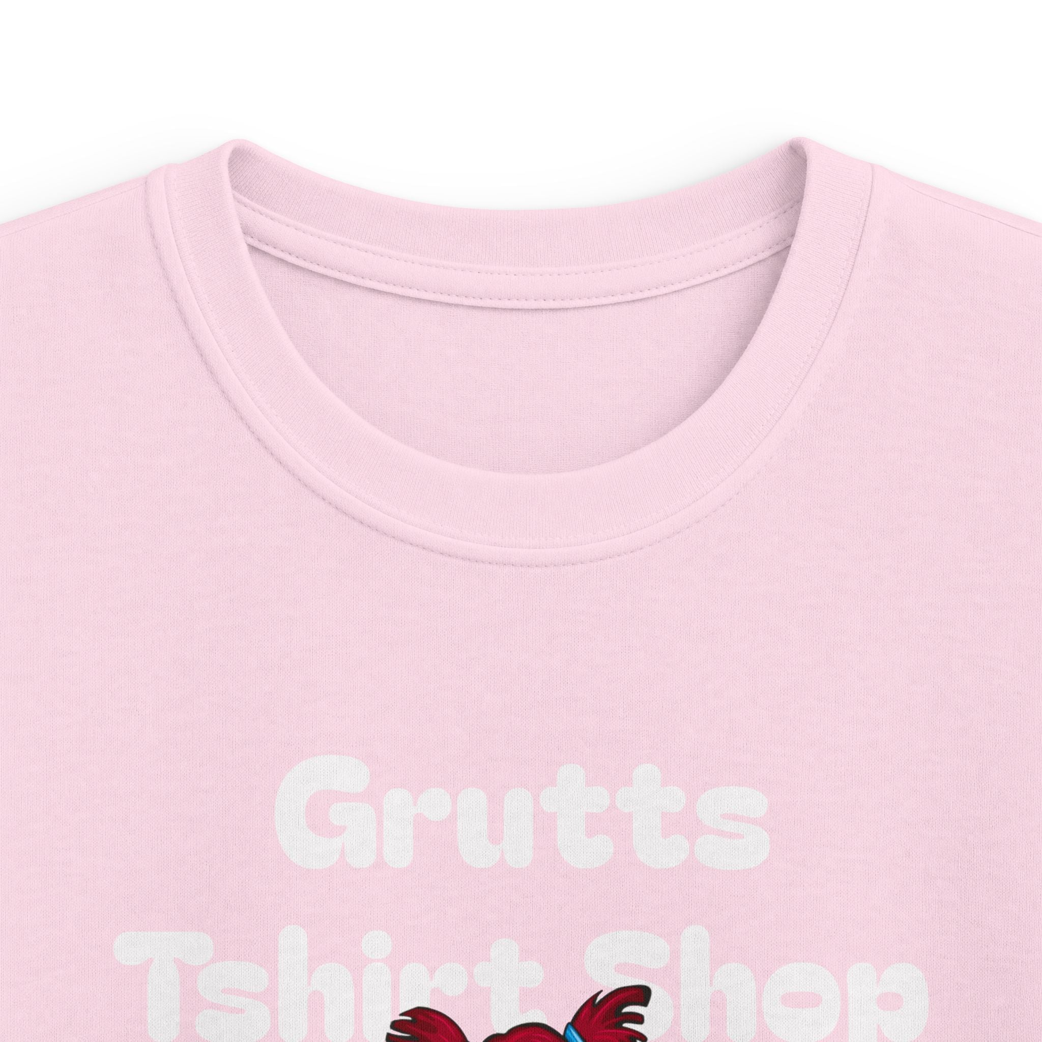 Kids Bookworm T-Shirt – Cute Reading Stack Graphic Tee ("Grutts Tshirt Shop")