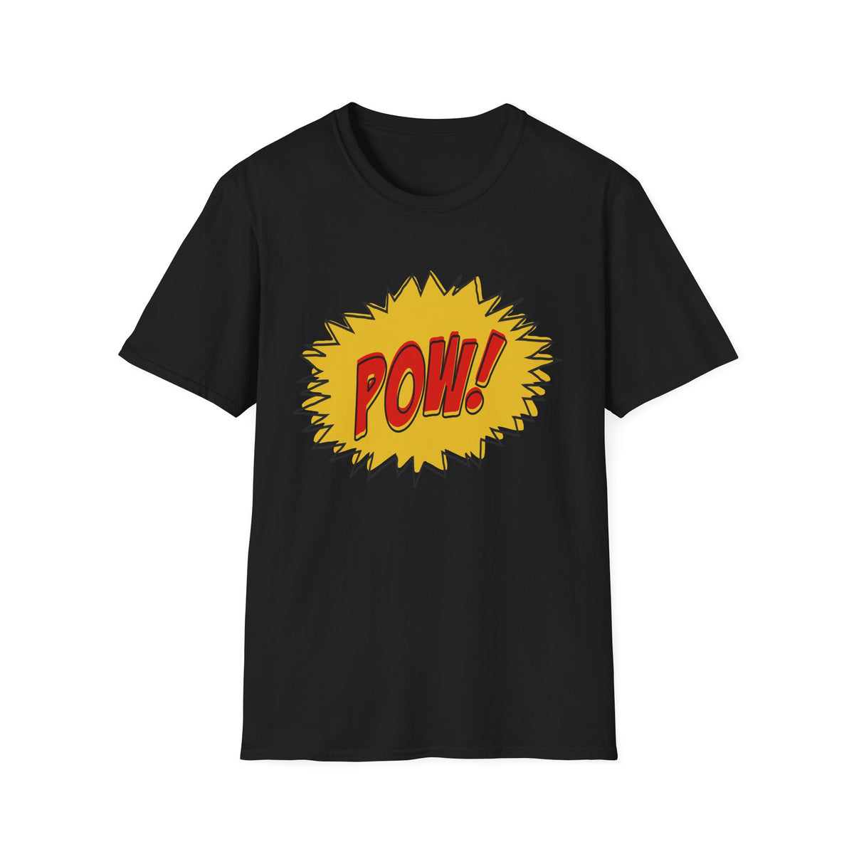 POW! Comic Graphic T-Shirt — Retro Pop Art Superhero Tee