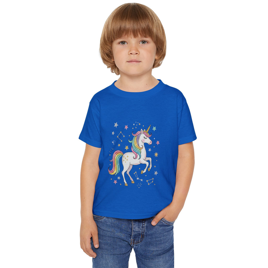 Toddler Unicorn T-Shirt — Rainbow Magical Unicorn Graphic Tee for Kids