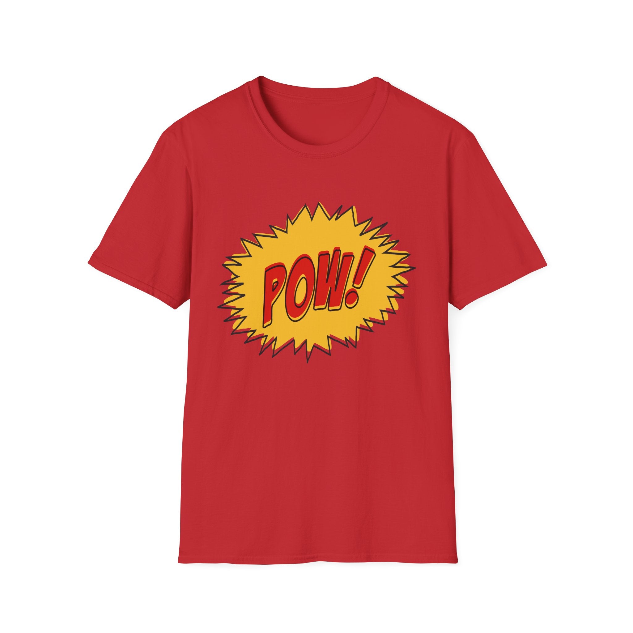 Pow! Comic Graphic T-Shirt — Retro Pop Art Superhero Tee