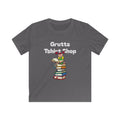 Kids Bookworm T-Shirt – Cute Reading Stack Graphic Tee ("Grutts Tshirt Shop")