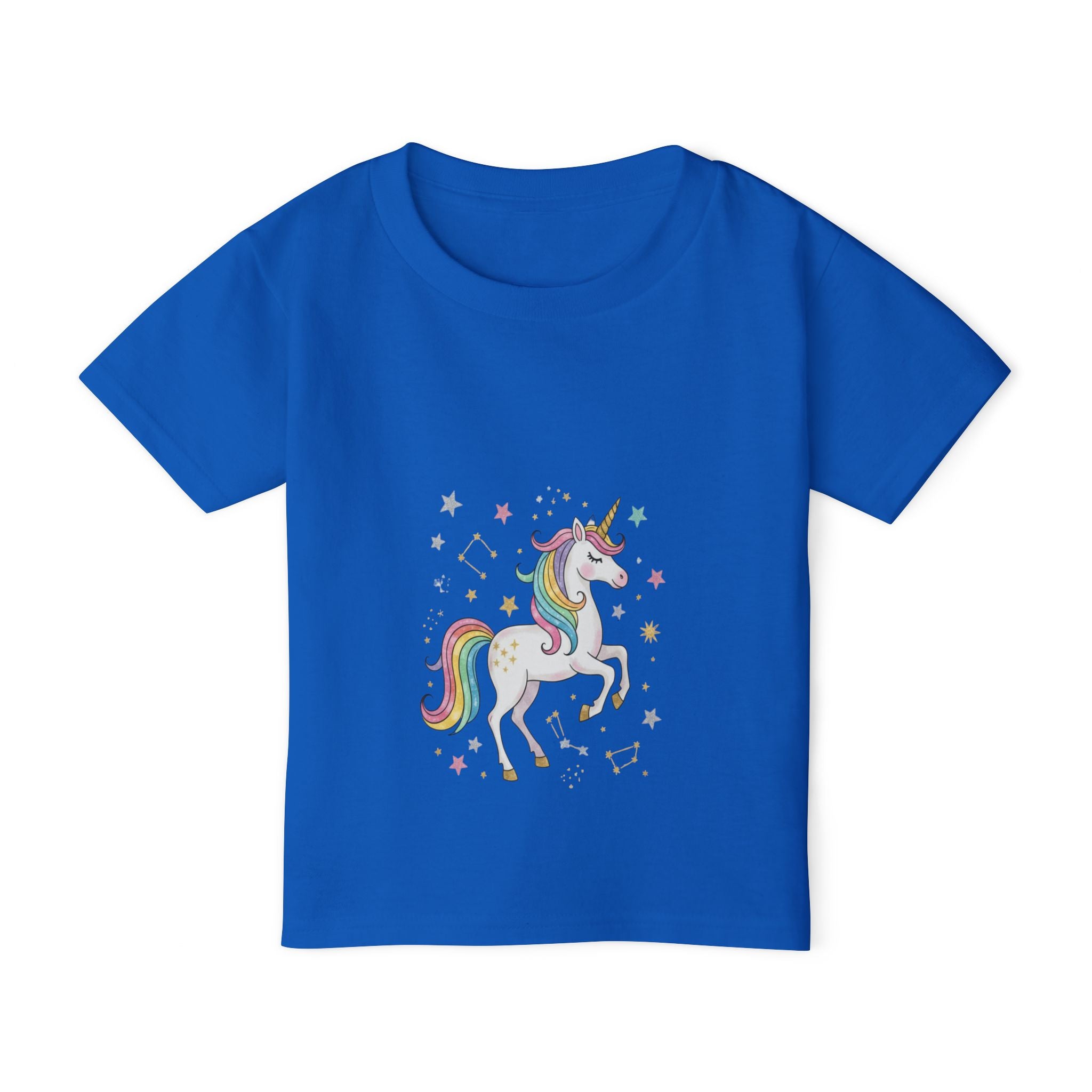 Toddler T-Shirt — Rainbow Unicorn Graphic