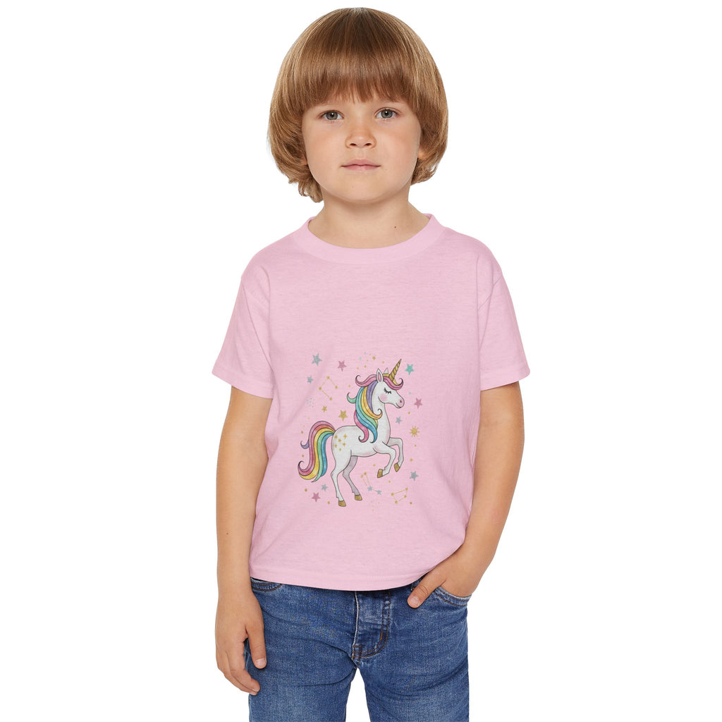 Toddler T-Shirt — Rainbow Unicorn Graphic