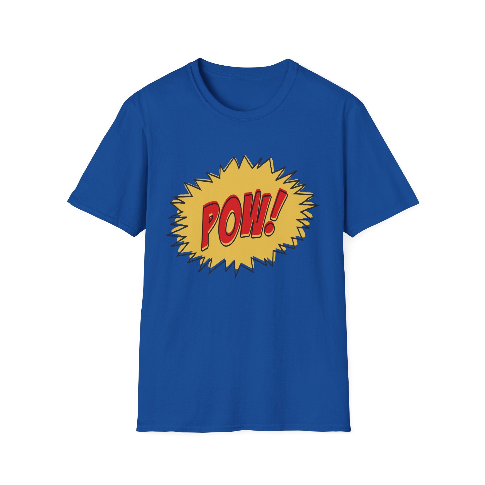 Pow! Comic Graphic T-Shirt — Retro Pop Art Superhero Tee