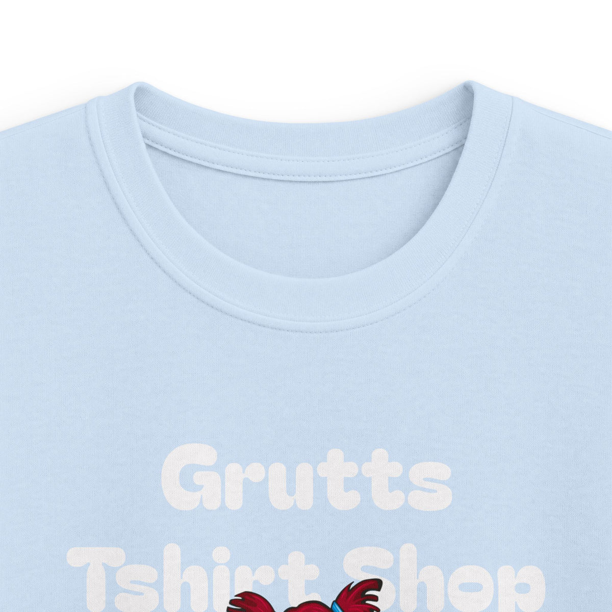 Kids Bookworm T-Shirt – Cute Reading Stack Graphic Tee ("Grutts Tshirt Shop")