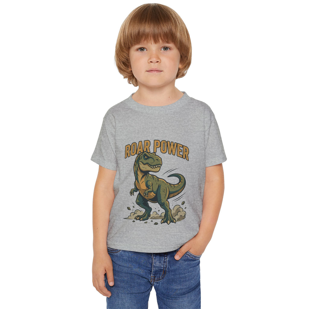 Roar Power Toddler T-Shirt — Dino Graphic Tee for Kids