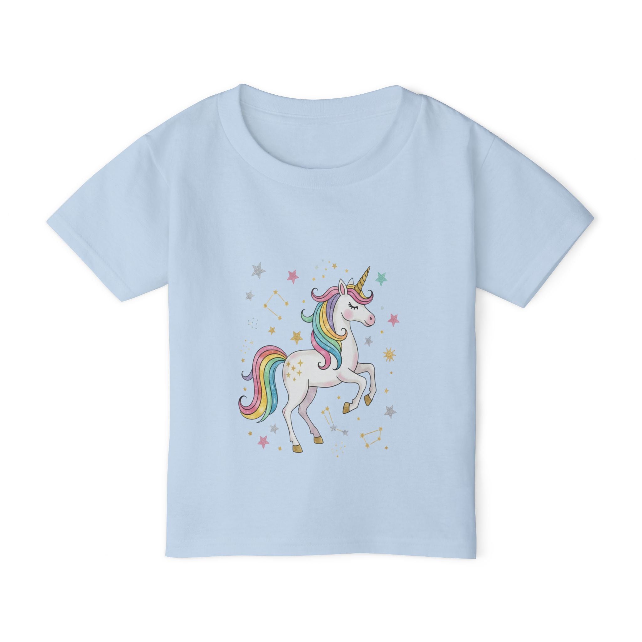 Toddler Unicorn T-Shirt — Rainbow Magical Unicorn Graphic Tee for Kids