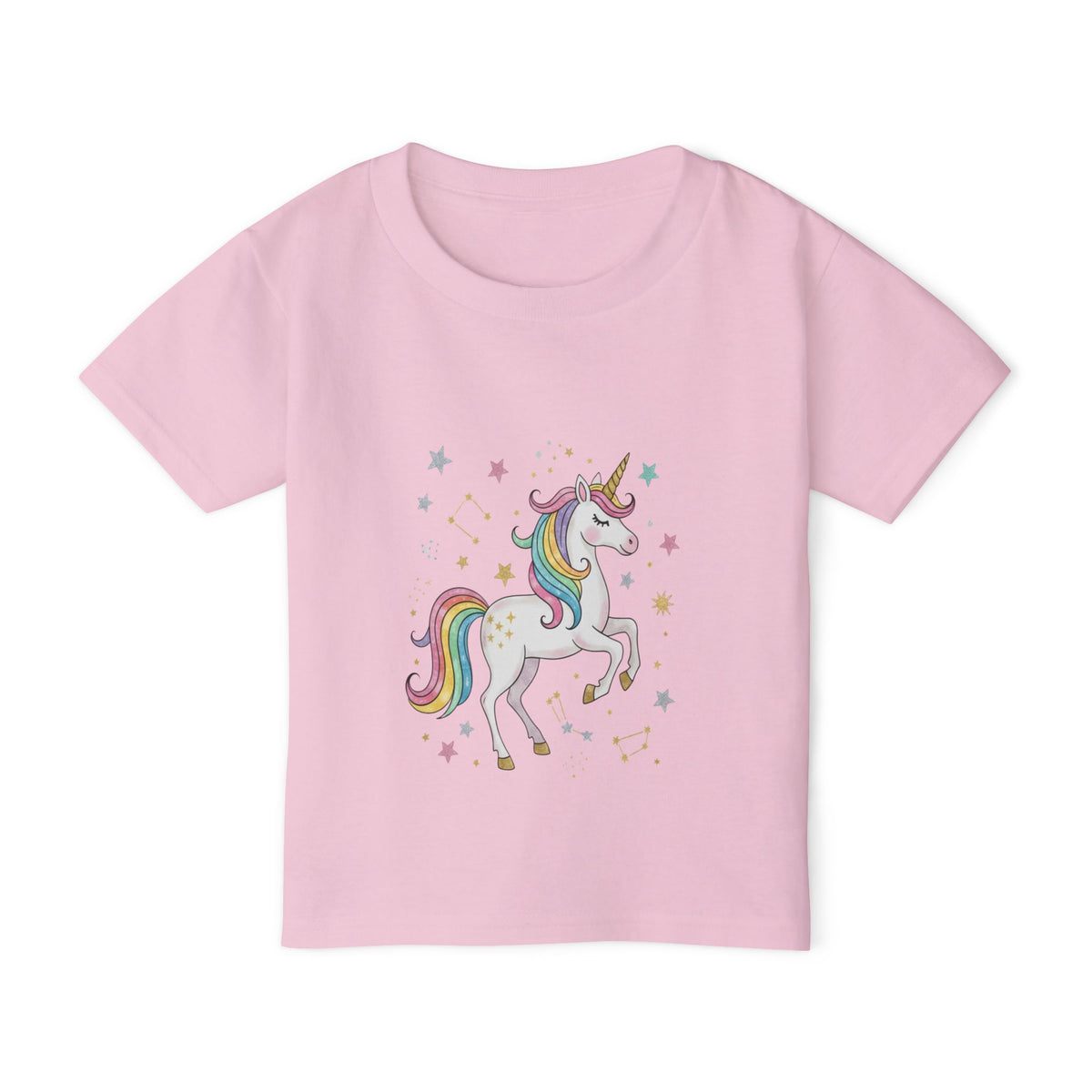 Toddler Unicorn T-Shirt — Rainbow Magical Unicorn Graphic Tee for Kids