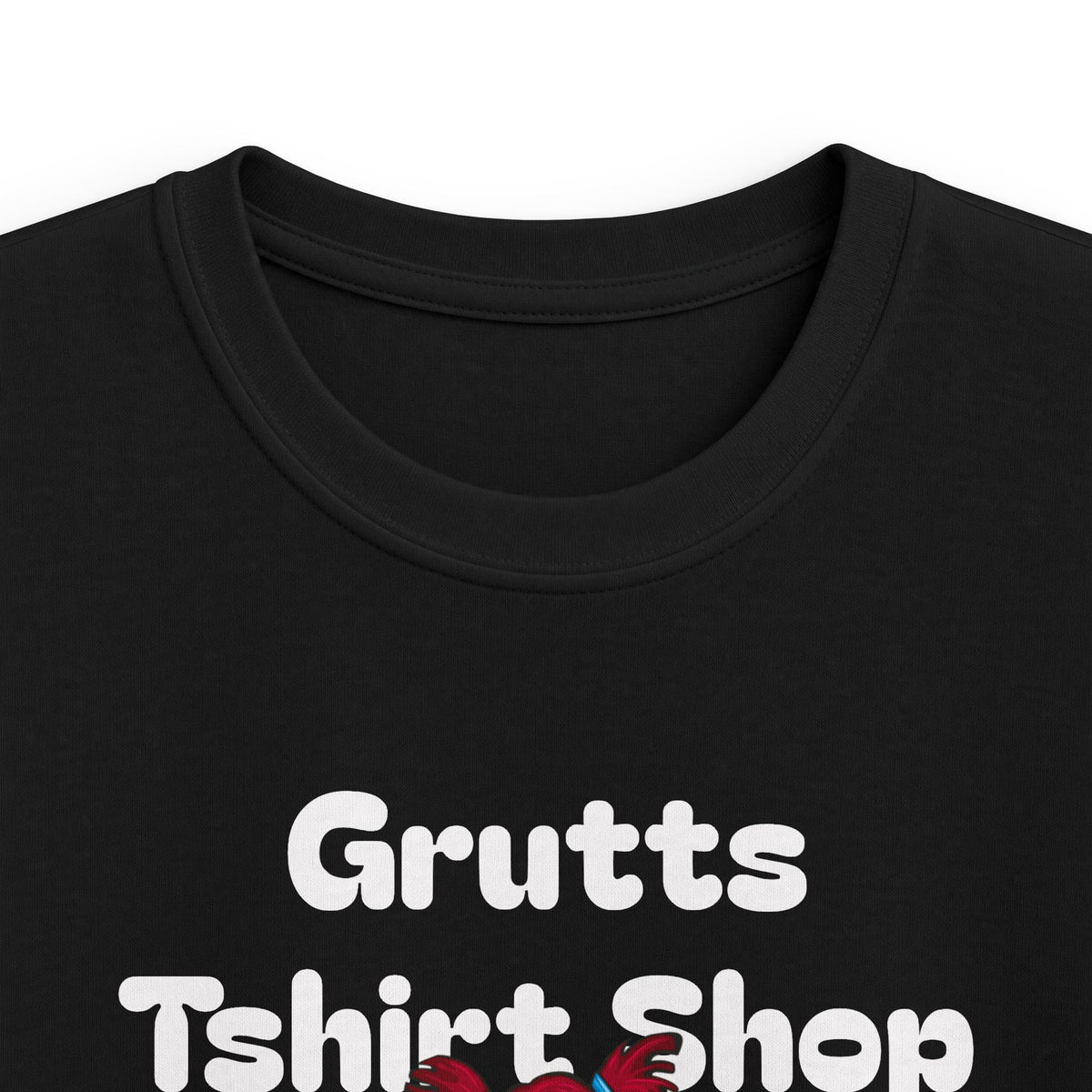 Kids Bookworm T-Shirt – Cute Reading Stack Graphic Tee ("Grutts Tshirt Shop")