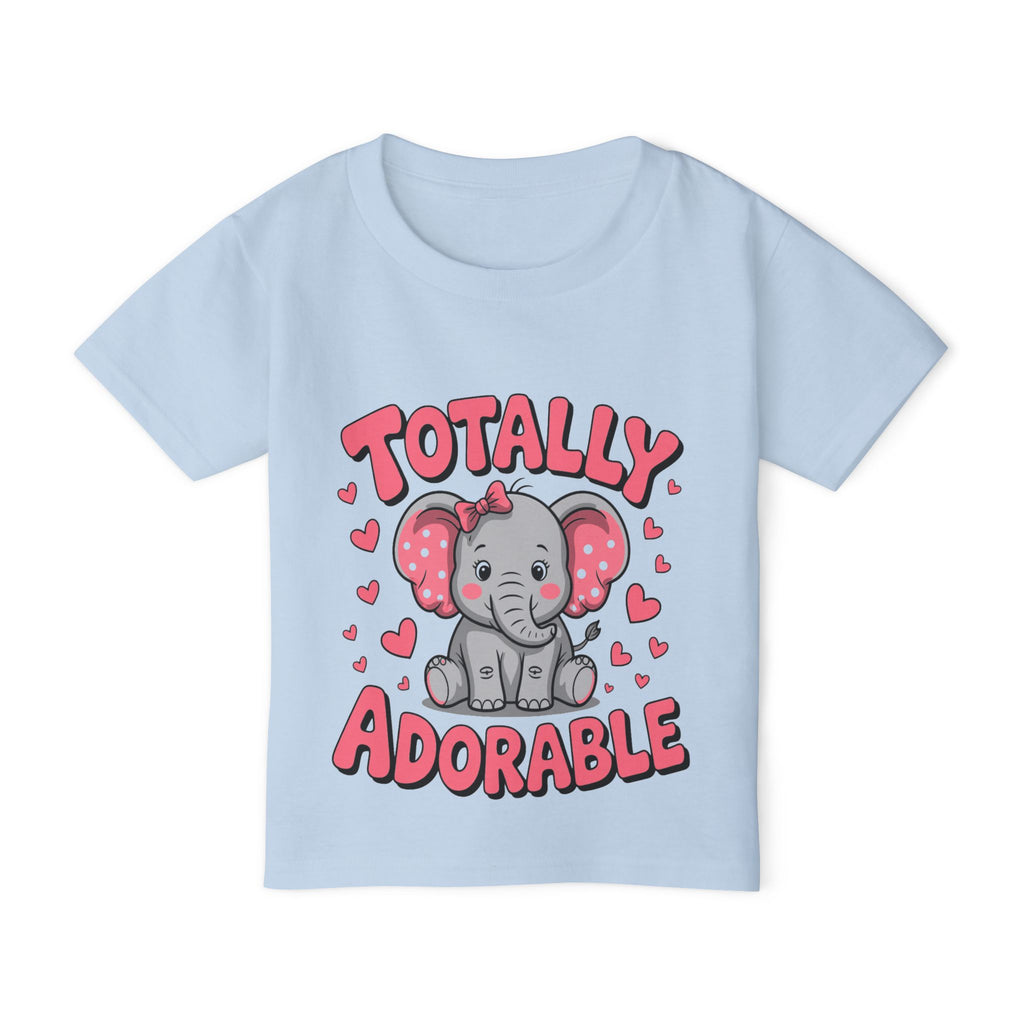 Toddlers' "Totally Adorable" Elephant T-Shirt