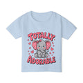 Toddlers' "Totally Adorable" Elephant T-Shirt