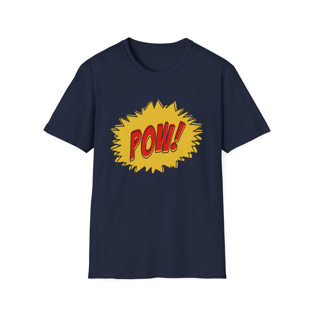 POW! Comic Graphic T-Shirt — Retro Pop Art Superhero Tee