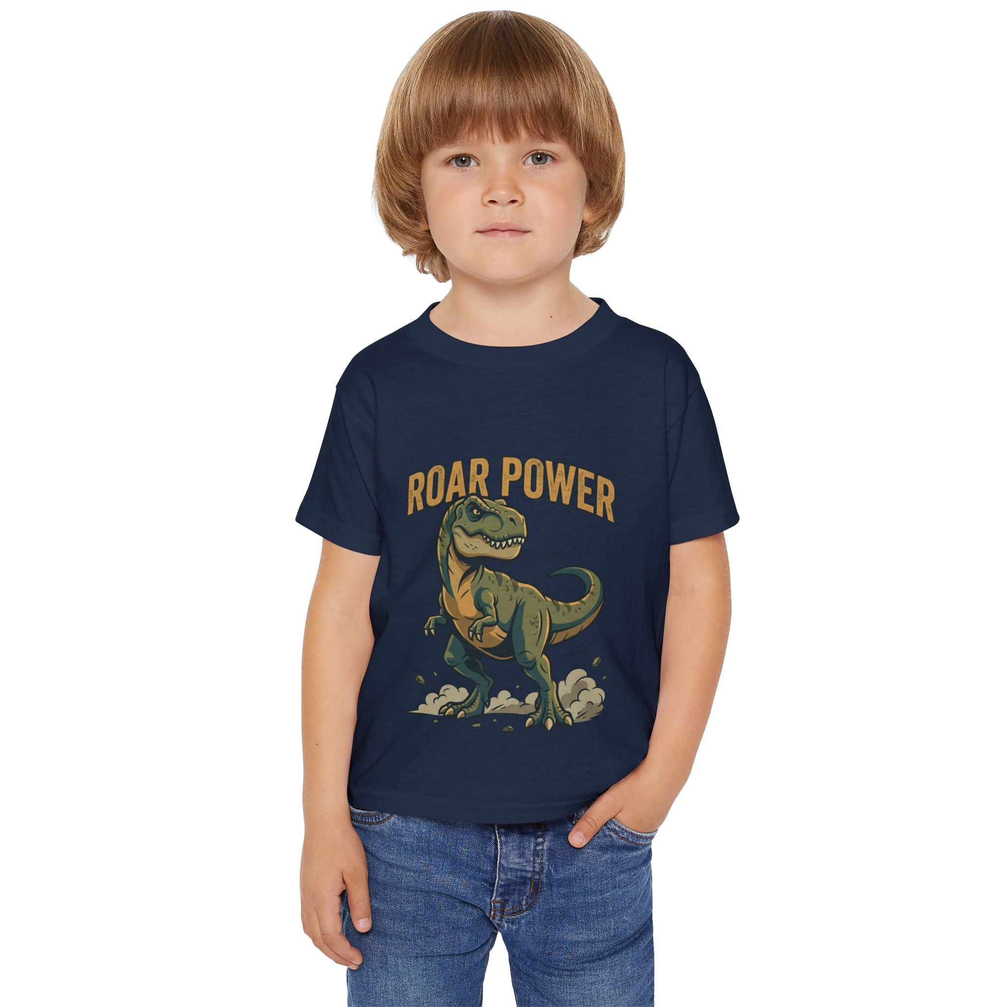 Roar Power Toddler T-Shirt — Dino Graphic Tee for Kids
